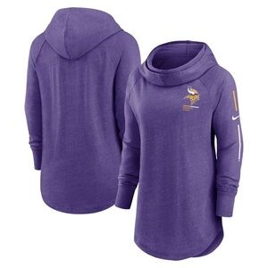 New NFL Minnesota Vikings Nike Funnel Sweatshirt